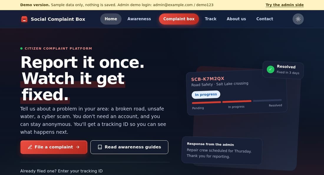 Dark theme